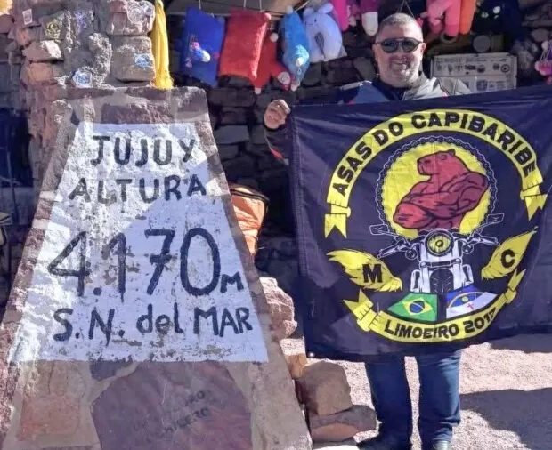 brasileiro morre em acidente de moto na argentina