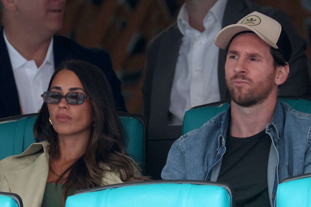Antonela Roccuzzo e Messi