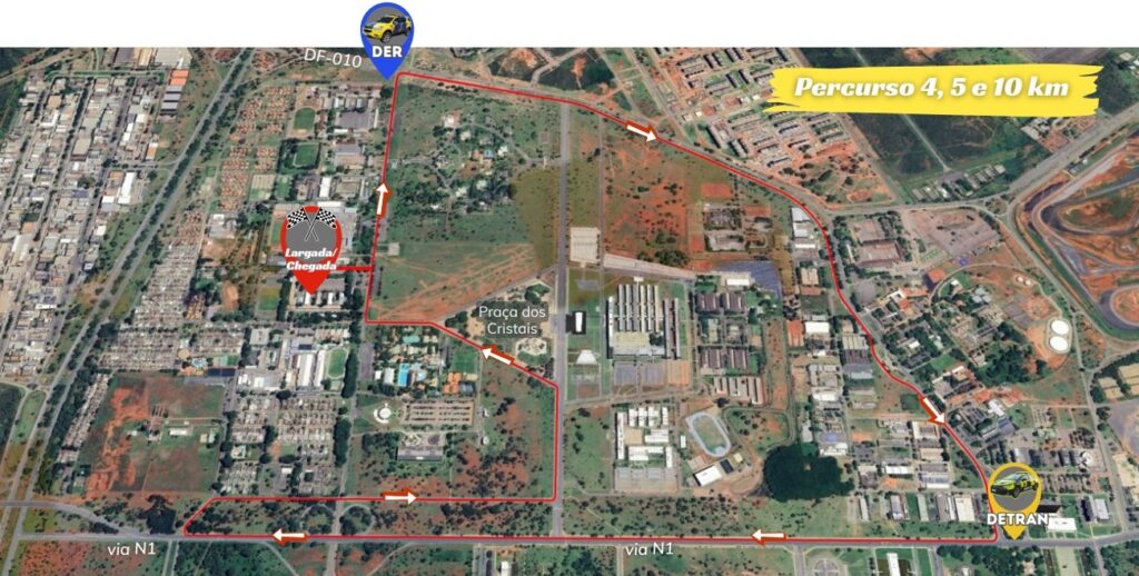mapa corrida infantaria geral