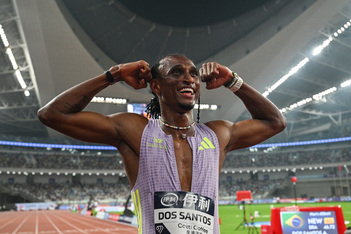 Alison dos Santos vence etapa da Diamond League com melhor tempo do ano nos 400m com barreiras