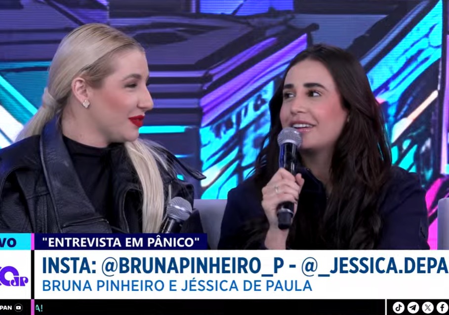 Bruna afirmou que não conhece Vini Jr. pessoalmente e disse que só o viu pelo Instagram
