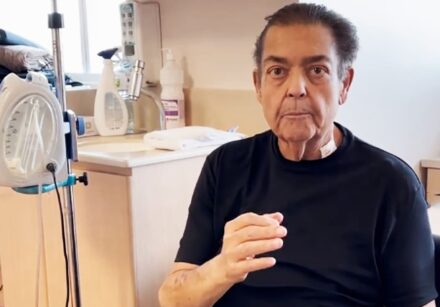 Faustão foi internado no Hospital Israelita Albert Einstein, em São Paulo, para realizar a retirada de uma sonda gástrica já prevista pela equipe médica. - Reprodução Instagram