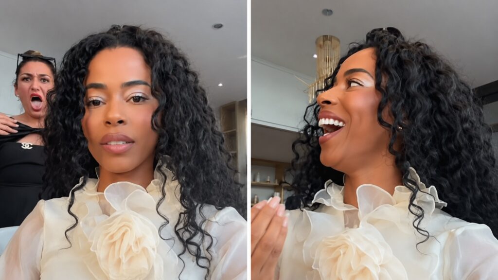 Influenciadora afirmou que uma cliente pediu para que ela mudasse de lugar porque estaria muito próxima do marido dela. - Reprodução Instagram