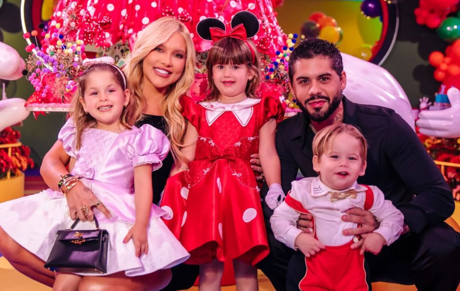 Festa de Maria Alice reuniu família, música e um momento entre Virginia e Zé Felipe que movimentou a internet. - Reprodução Instagram