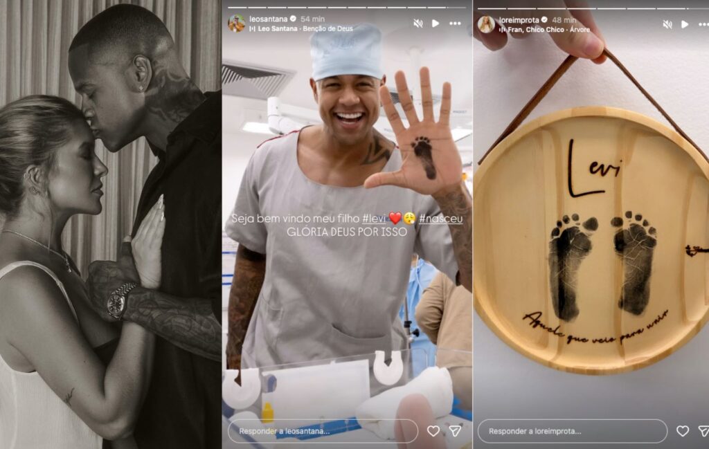 Liz agora assume o posto de irmã mais velha após a chegada de Levi, novo bebê de Lore Improta e Leo Santana. - Reprodução Instagram