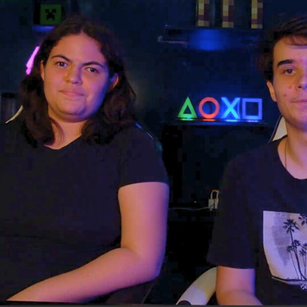 Hellena Barros e Caetano Pieralisi (Foto: Reprodução/Arquivo pessoal)