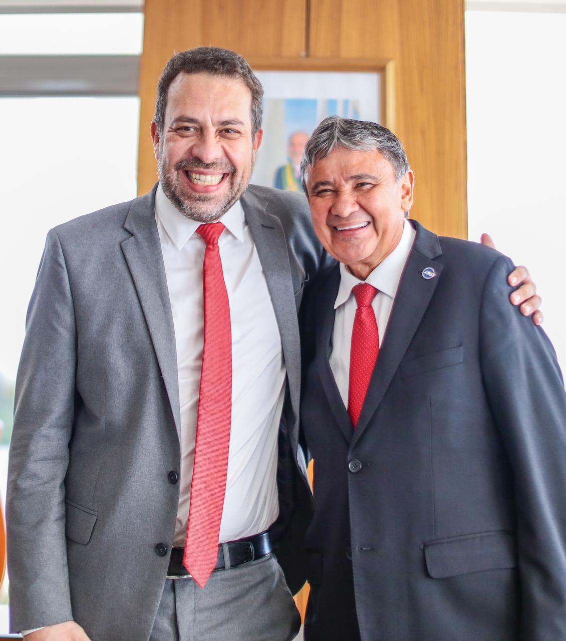 guilherme boulos e wellington dias
