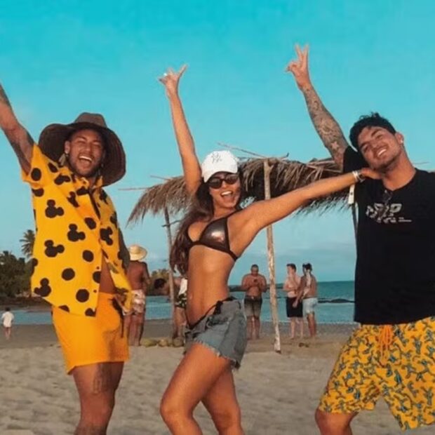 Isabella Arantes negou rumores de affair com Neymar e afastamento entre o jogador e Gabriel Medina