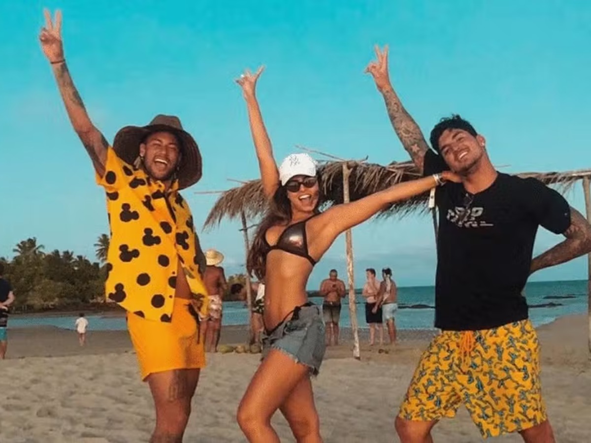 Isabella Arantes negou rumores de affair com Neymar e afastamento entre o jogador e Gabriel Medina