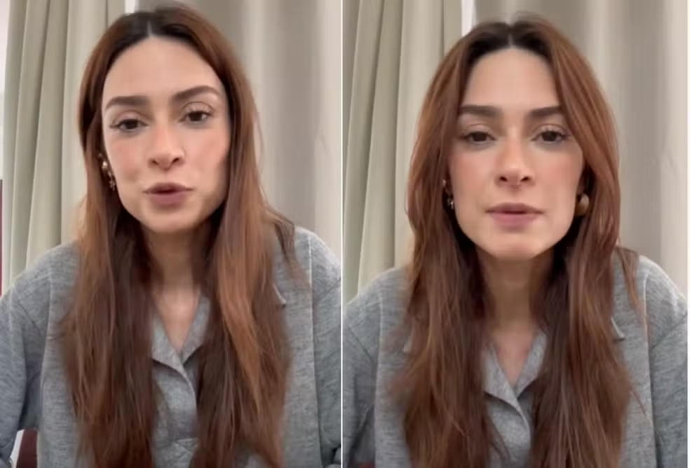 Thaila disse que quase desmaiou ao ouvir a criança usar um termo desconhecido