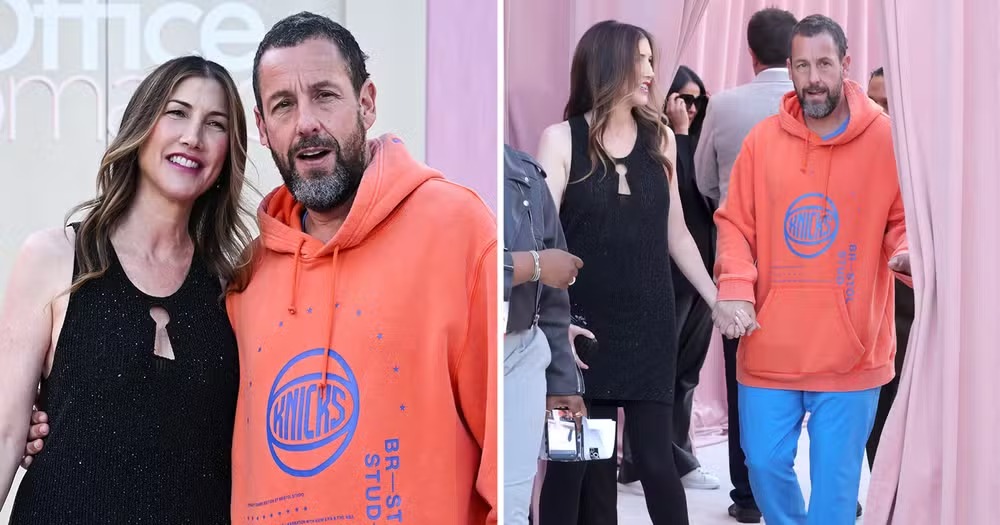 Adam Sandler foi criticado pelo look usado na première de “Paixão de Escritório”