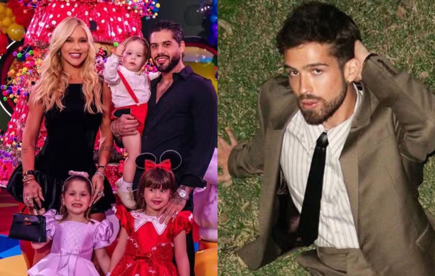 João Guilherme revelou que ficou de fora da festa de Maria Alice e a internet imediatamente transformou o aniversário em novo capítulo da separação de Virginia e Zé Felipe. - Reprodução