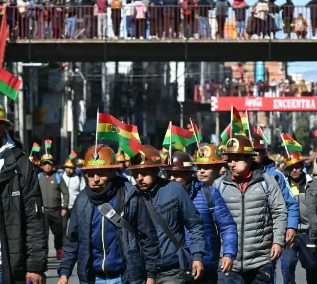 manifestacçoes bolivia