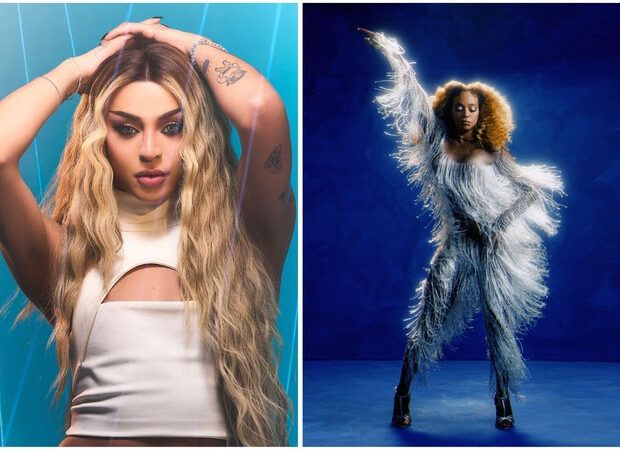 Pabllo Vittar e Urias, artistas confirmadas no trio da Amstel na Parada LGBT+ / Créditos: Divulgação Amstel