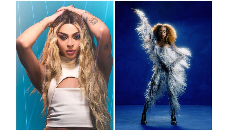 Pabllo Vittar e Urias, artistas confirmadas no trio da Amstel na Parada LGBT+ / Créditos: Divulgação Amstel