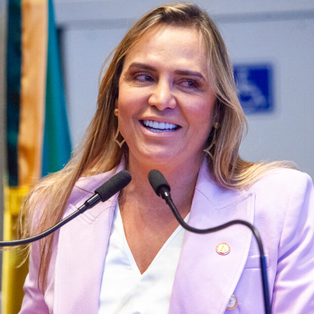 Com operação de até R$ 6,6 bilhões via FGC, Celina Leão afirmou que o BRB foi “devolvido à população de Brasília”. - Reprodução