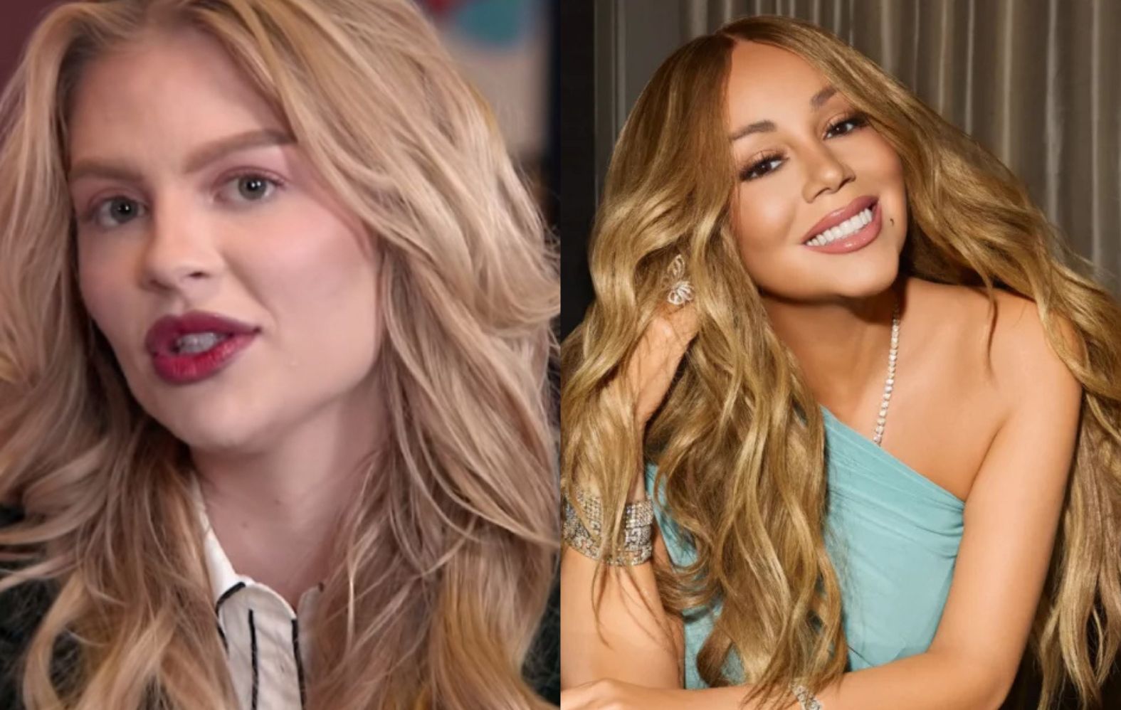 Entre trocas de roupa e gravações, Luísa Sonza acabou deixando uma lembrança inusitada na casa de Mariah Carey.
