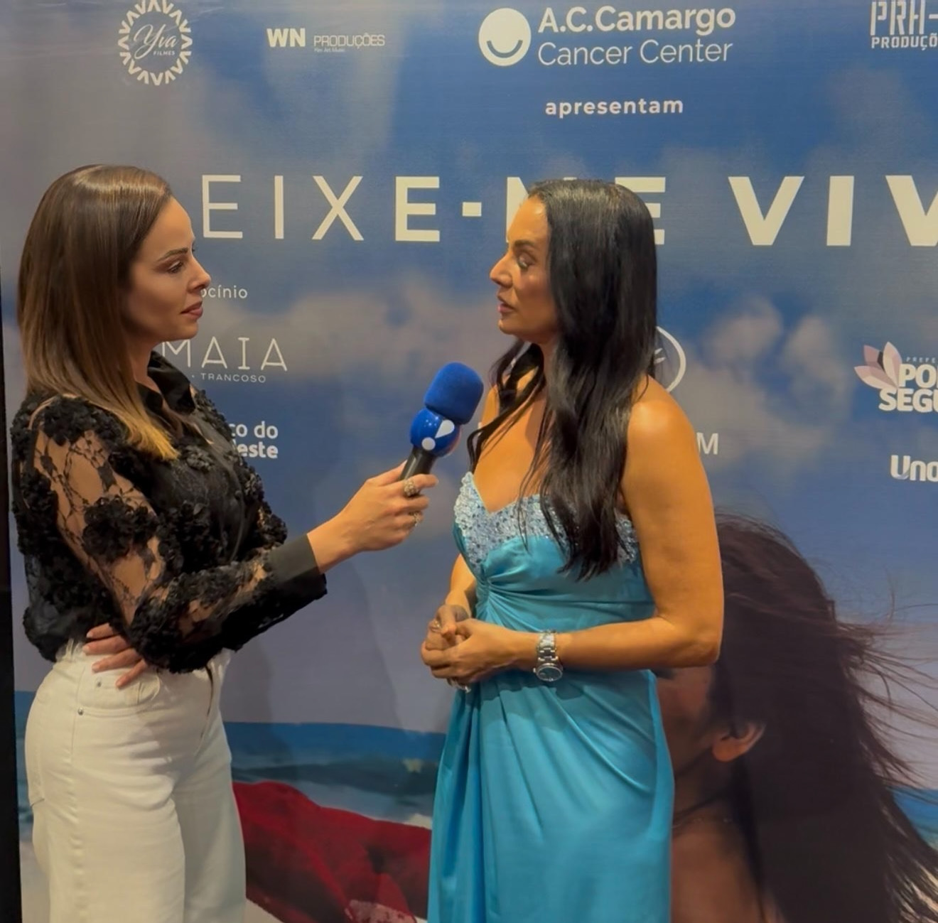 A jornalista Érika de Abreu entrevistou Mônica Carvalho e Daniela Albuquerque durante a estreia de “Deixe-me Viver” no Festival de Cannes.