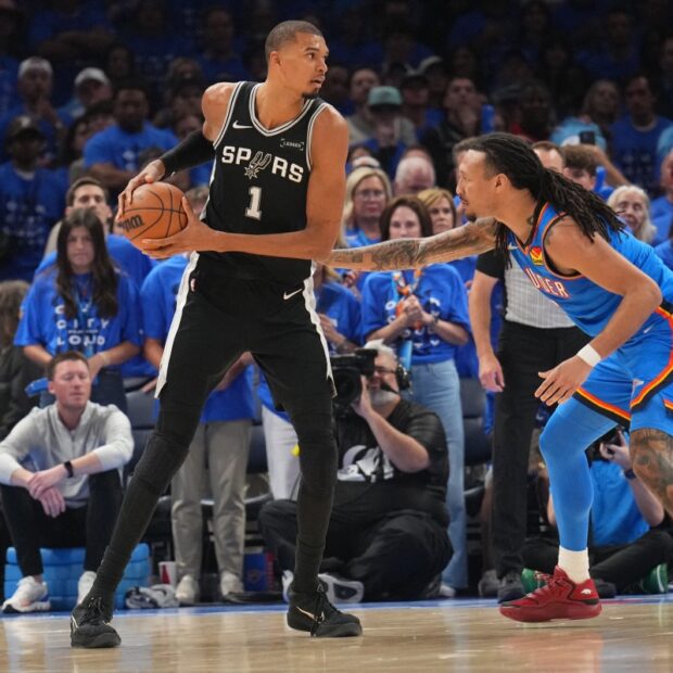san antonio spurs v oklahoma city thunder game seven