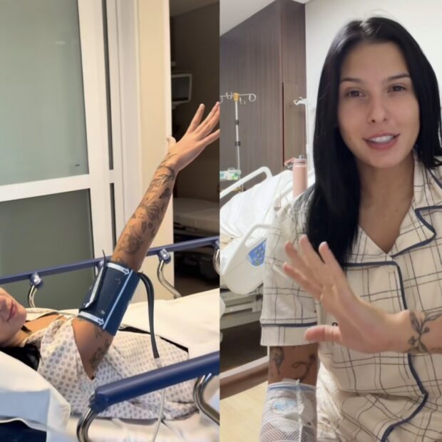 Ana Castela revelou que pretendia realizar uma otoplastia durante uma visita ao hospital, mas decidiu adiar o procedimento por conta da agenda intensa de compromissos e shows.