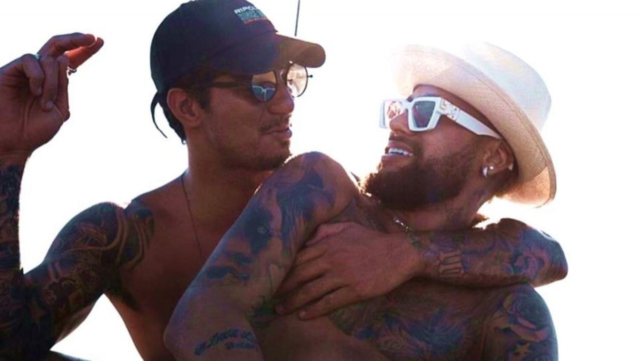 Gabriel Medina comentou publicação de Neymar e demonstrou apoio ao jogador