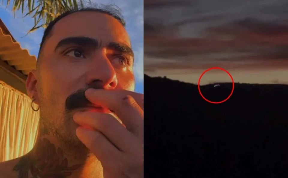 Mais de um ano depois, Mayk afirmou ter filmado objeto voador misterioso próximo à propriedade