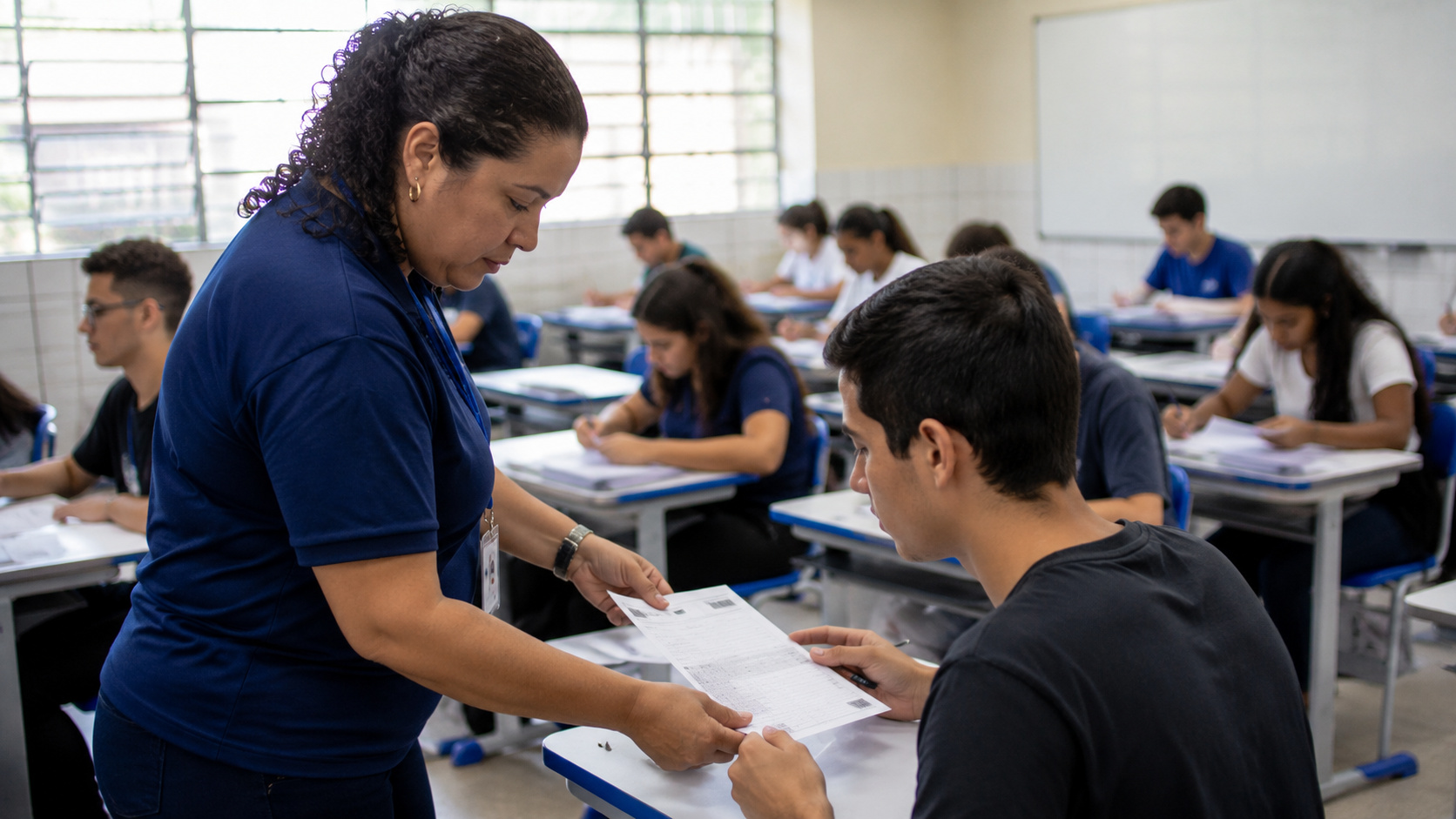fiscais de provas no enem