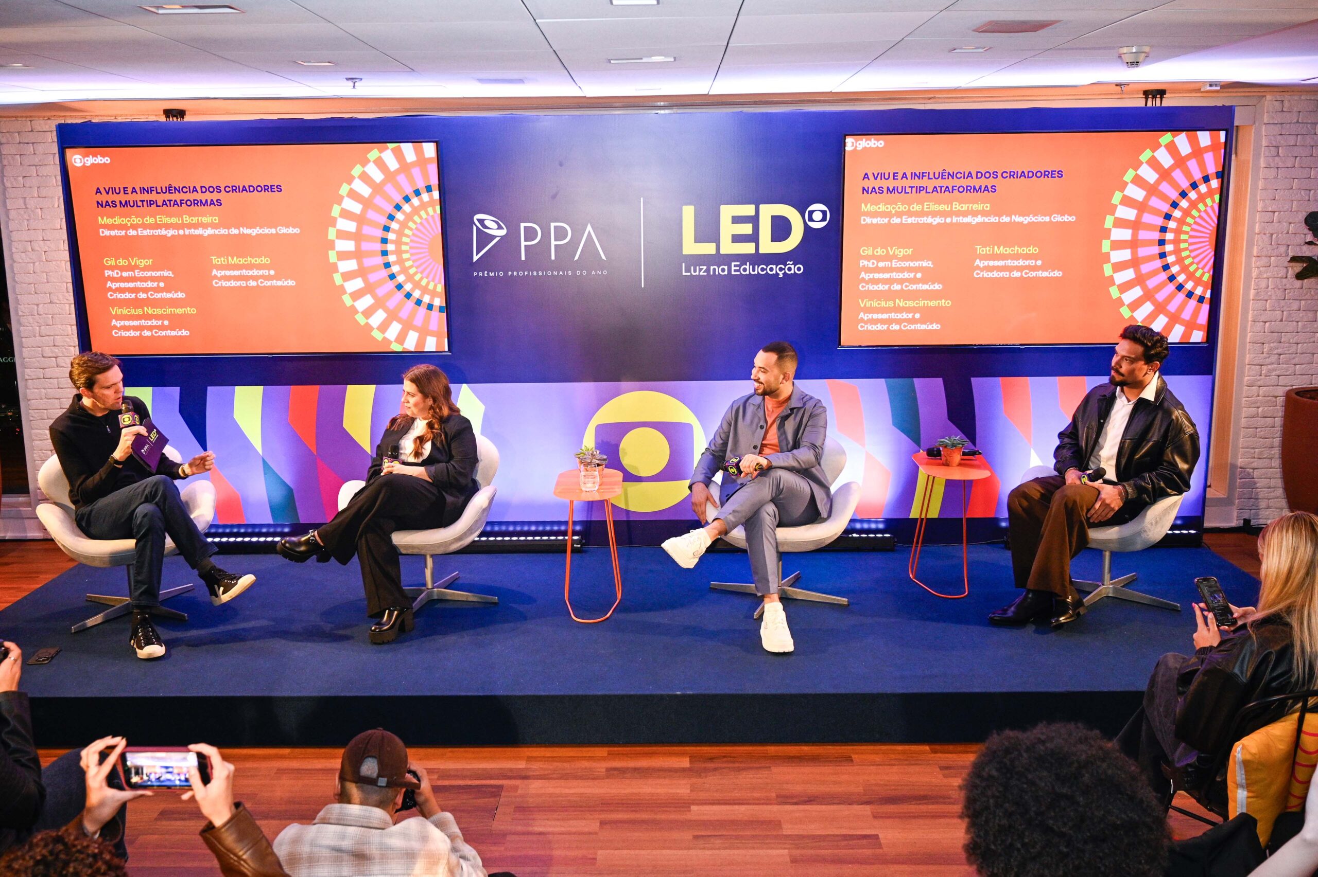 Globo lança projeto inédito para novos publicitários Academia LED e PPA, Suzana Pamplona e Glaucia Montanha Globo/ Bob Paulino