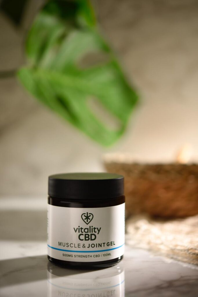 Muscle & Joint Gel, produto com CBD desenvolvido para auxiliar no relaxamento muscular e no alívio de desconfortos articulares  (Divulgação pessoal).
