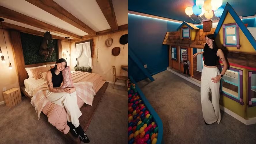 Casa da cantora nos EUA tem 10 suítes personalizadas e decoração inspirada em filmes