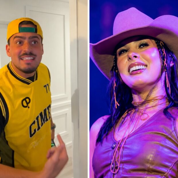 Jon Vlogs apareceu em vídeo dentro da mansão de Ana Castela em Orlando