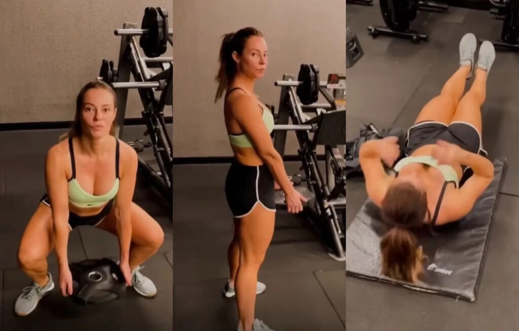  Paolla brincou com comentários sobre sadomasoquismo após vídeos de treino