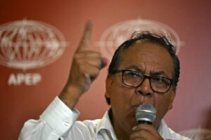peru election runoff campaign presser