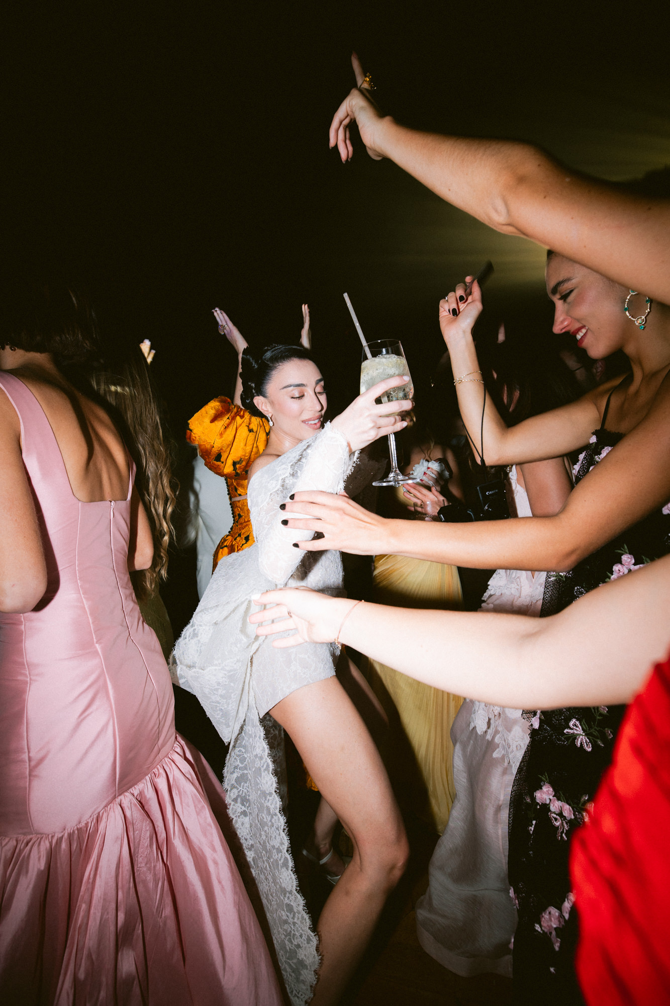 Vestido de Alta Costura da Dior de Elisa Zarzur Vira Mini na