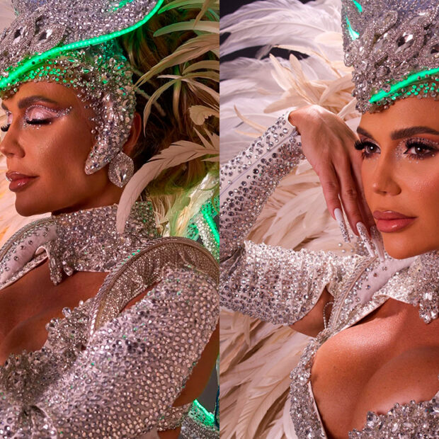 Francine Carvalho descobriu pelas redes sociais que não seria mais rainha de bateria da X-9 Pioneira. A resposta? Elegância, gratidão e cabeça erguida.