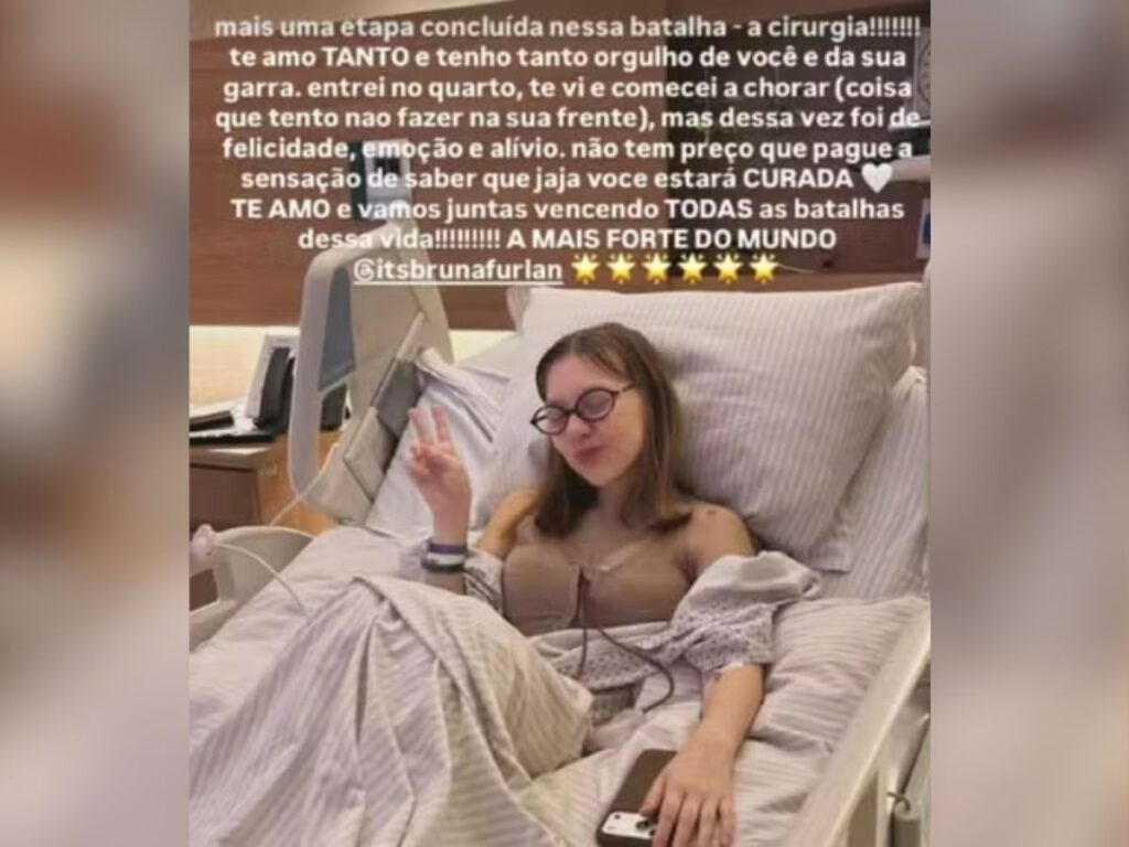 Neta de Carlos Alberto de Nóbrega enfrenta tratamento contra câncer de mama