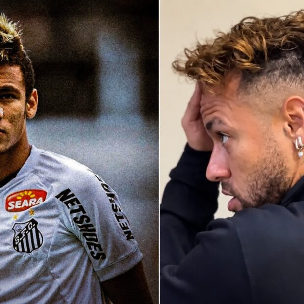 Neymar renovou o moicano antes da Copa do Mundo de 2026
