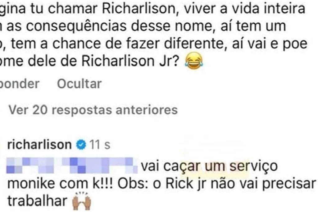 Entre festa temática da Copa, nome herdado do pai e resposta afiada, Richarlison voltou ao centro das atenções fora dos gramados.