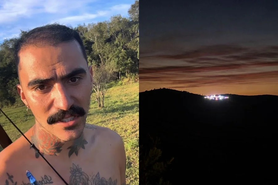 Mayk ganhou milhões de seguidores após relatar suposto OVNI no Paraná