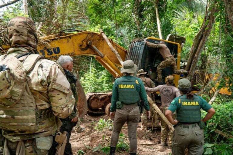 garimpo na terra sararé