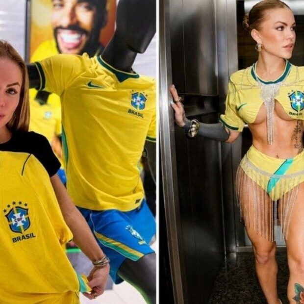 Ravena Hanniely disse ter sido criticada após customizar camisa oficial da Seleção