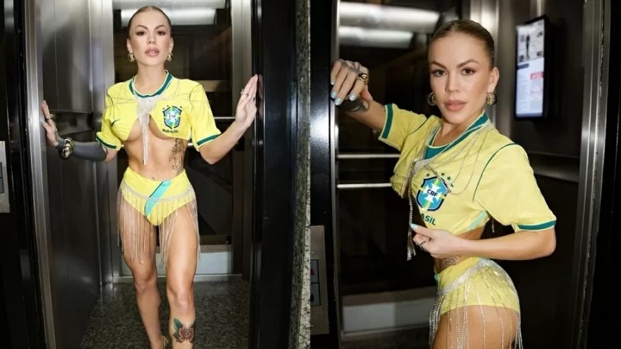 Parte dos internautas acusou Ravena de sexualizar o uniforme do Brasil