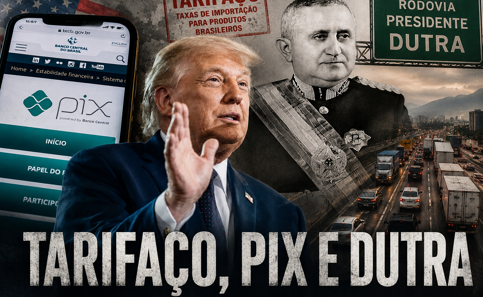 Tarifaço, Pix e a capitulação de Dutra