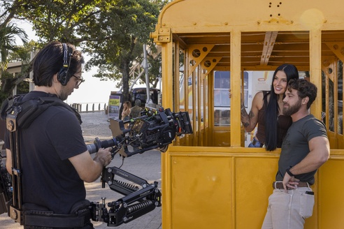 Ana Castela e Gael viajam para o Rio de Janeiro e visitam ponto turístico da cidade
Ana Castela e Gael passeando no Parque do Bondinho.
Globo/ Fábio Rocha