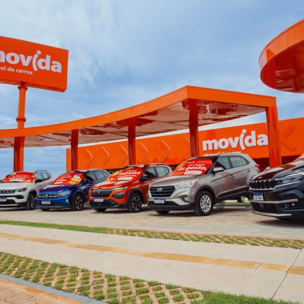 Executivos da Movida apresentam parceria inédita com a Meta durante evento internacional em Londres. (Foto: Divulgação)