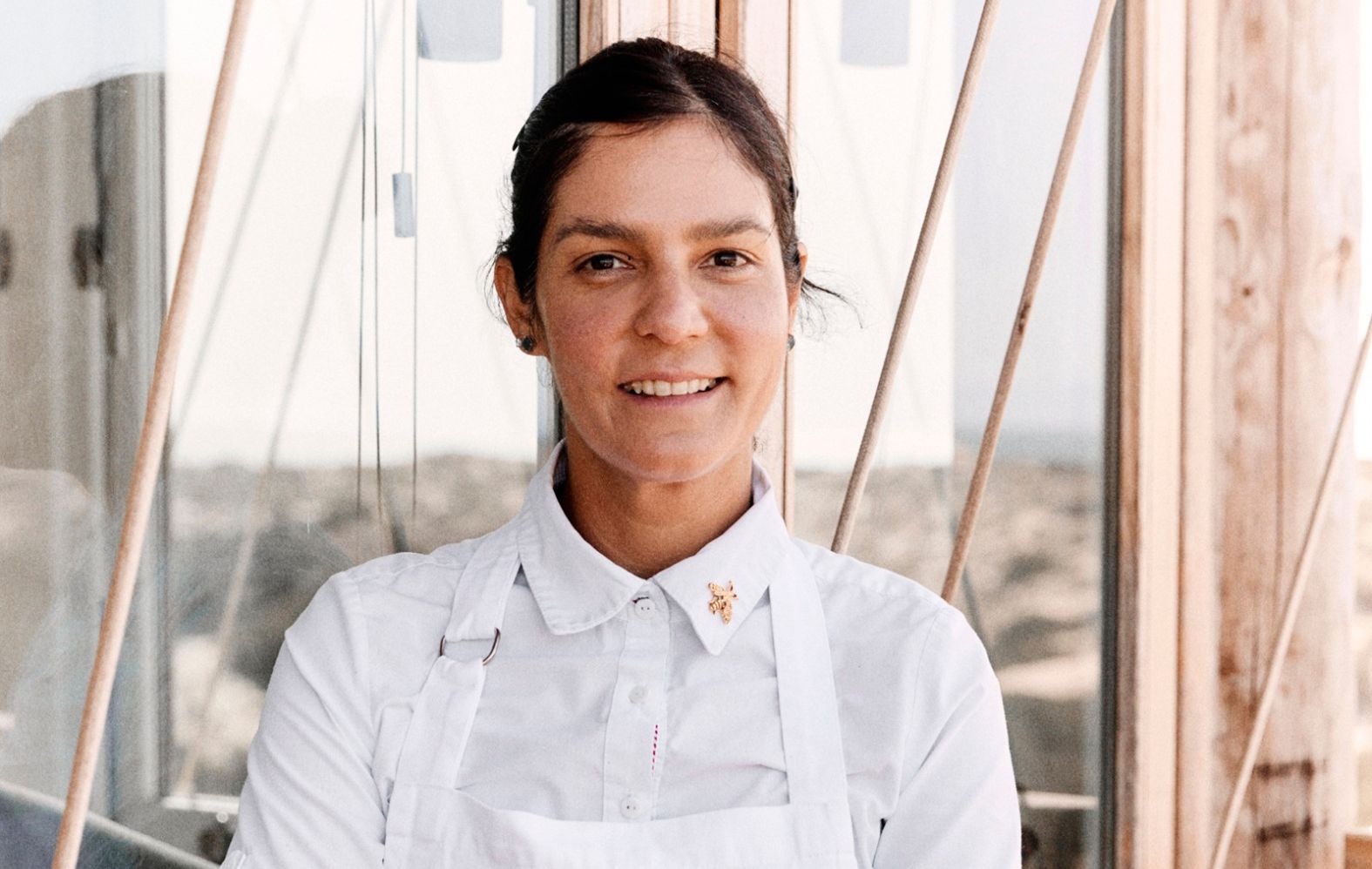 Manu Buffara assumiu a cozinha do Elemento Atlântico, restaurante localizado na exclusiva Quinta da Comporta, em Portugal. - Créditos: José Cuevas