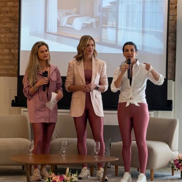 Francielli Lopes foi um dos destaques da primeira edição do Aya Experience, compartilhando sua trajetória empresarial e incentivando o protagonismo feminino. - Reprodução Instagram