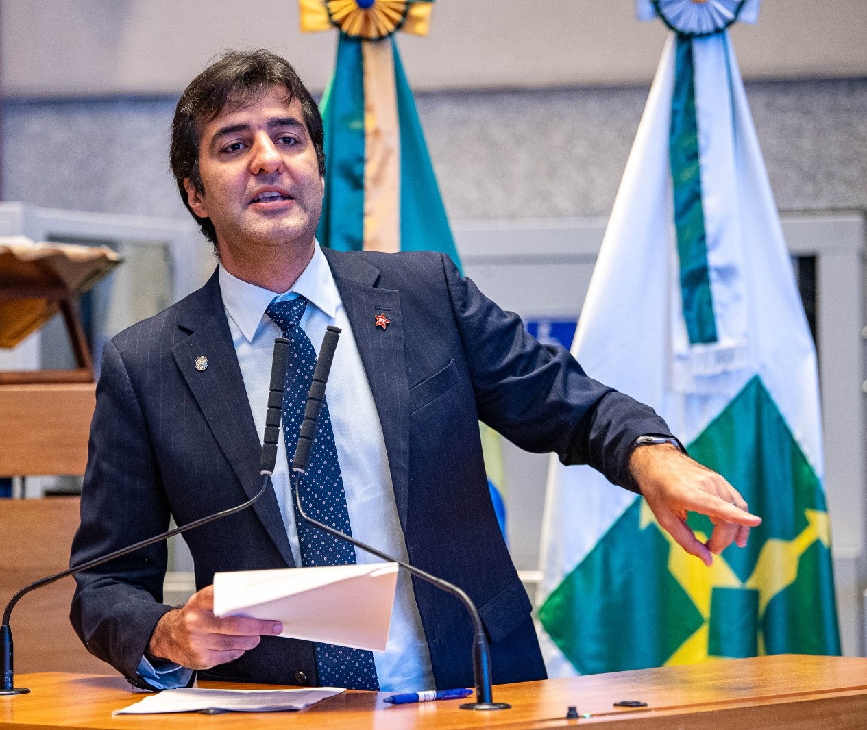 Deputado distrital Gabriel Magno