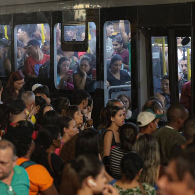 ônibus lotado