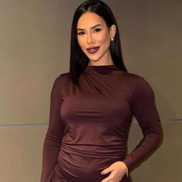 Larissa Tomásia anunciou a primeira gravidez ao lado de Luciano Taborda e emocionou os fãs. - Reprodução Instagram